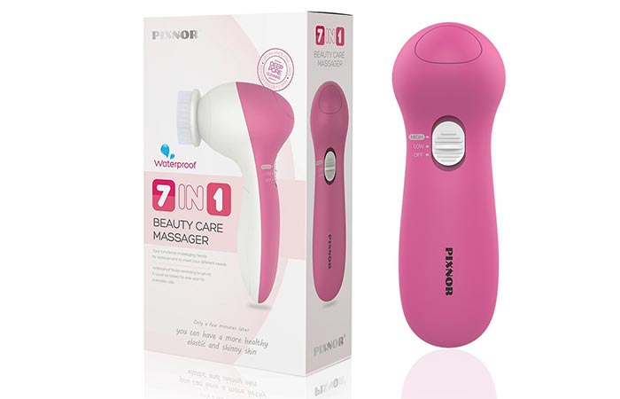 6. Pixnor Facial Cleansing Brush & Massager