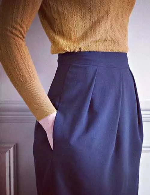 7. High-Waist Tulip Skirts 