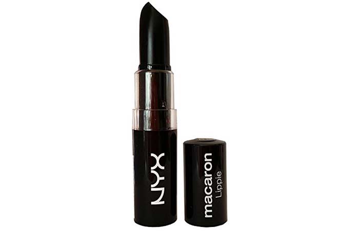 Best Black Lipsticks - 7. NYX Macaron Lippie In Chambord