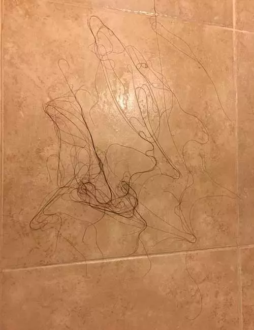 7. The post-shower massacre scene in your bathroom. 