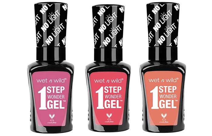 Gel Nail Polishes - Wet N’ Wild 1 Step WonderGel Nail Color