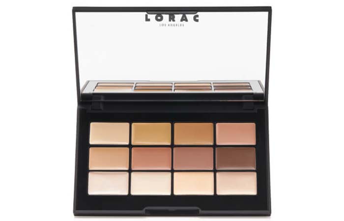 Best Concealer Palettes For Flawless Skin - 9. Lorac PRO Concealer/Contour Palette And Brush