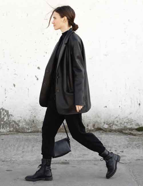 Casual Joggers With Blazer