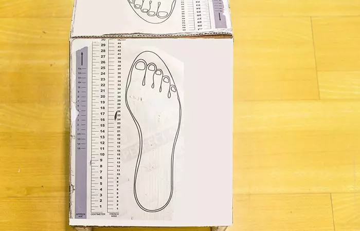 How to measure your shoe size