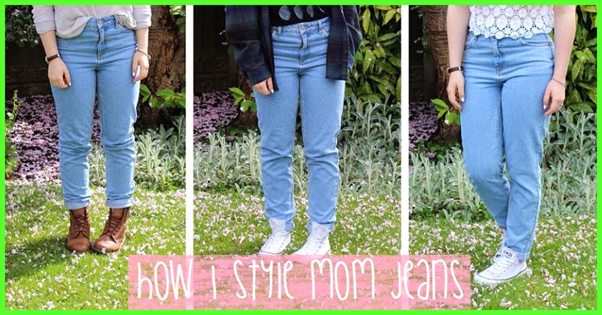 mom jeans on different body types