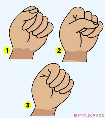 The Way You Make A Fist Says A Lot About Your Personality; Find Out What