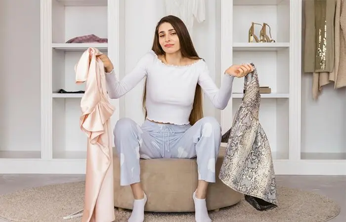 You’re the only one who gets the risk of repeating the same clothes