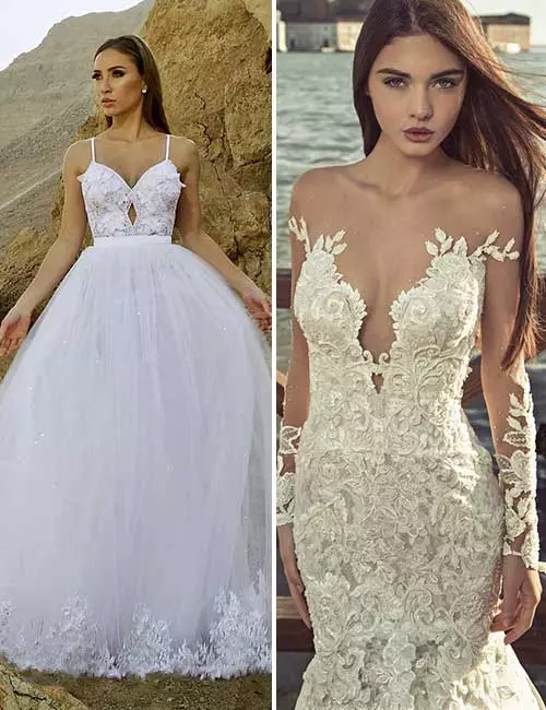 Bridal dresses for petite women