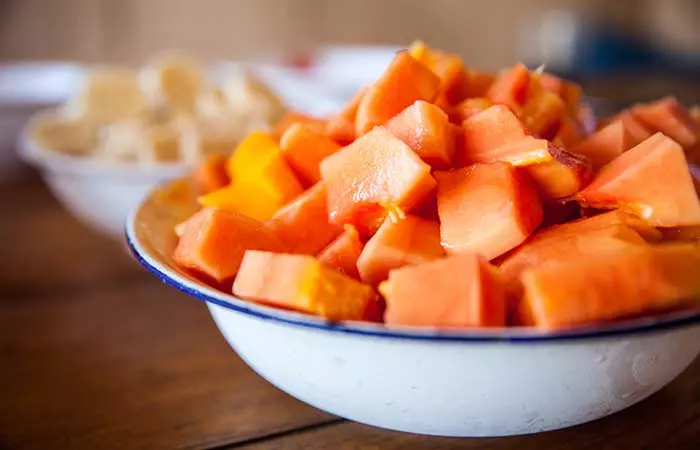 Papaya prevents constipation