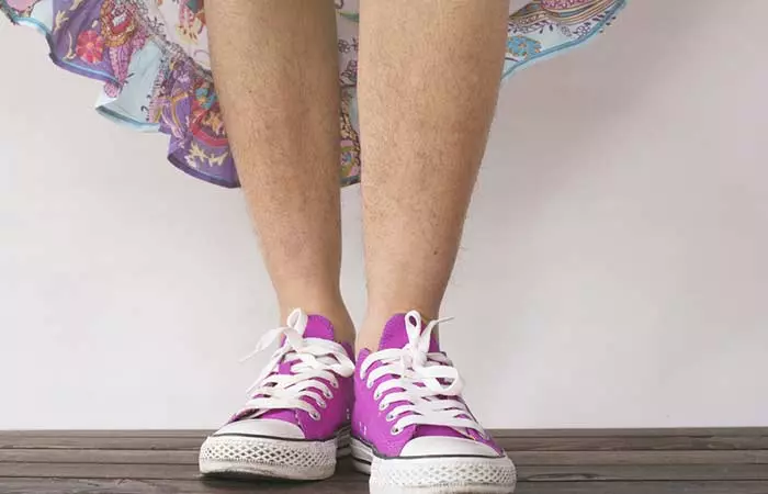 1. Shaving takes a backseat. 