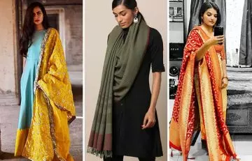 Dupattas are Indian traditional wear