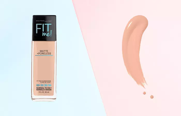 Maybelline Fit Me Matte and Poreless Foundation Shades - 125 Nude Beige