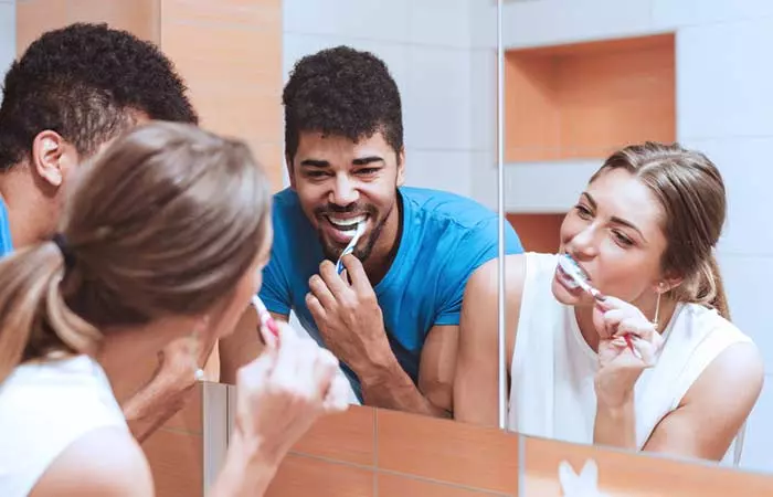 19. You multitask with each other in the weirdest of ways. 