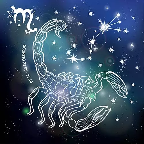 2. Scorpio (23rd Oct - 22nd Nov) 