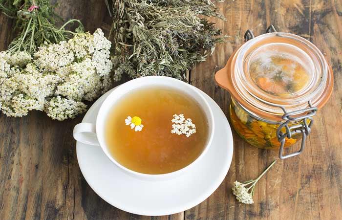 Home Remedies For Period Cramps - Chamomile Tea