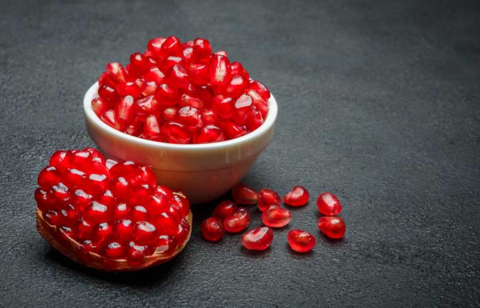 how to get periods faster - Pomegranate