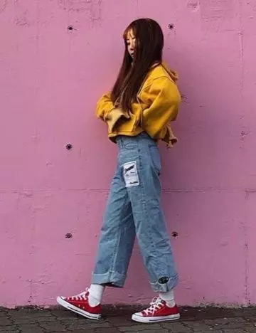 Look 7 of Korean clothing style