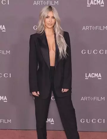 Best Kim Kardashian pantsuit style