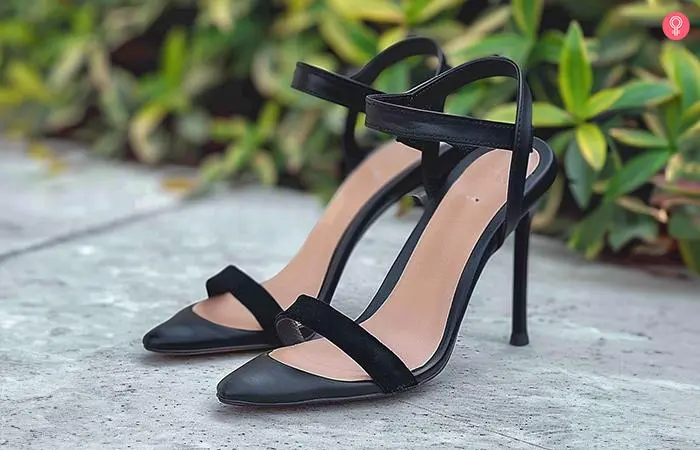 Ankle strap heels