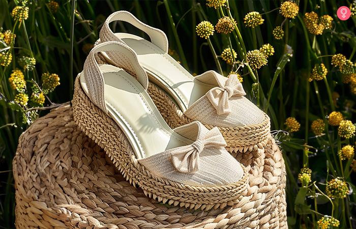 Espadrille heels