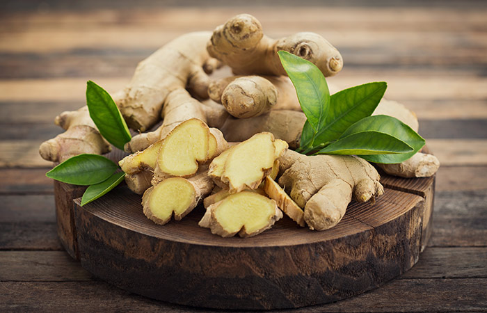 Ginger induces early period by increasing body heat