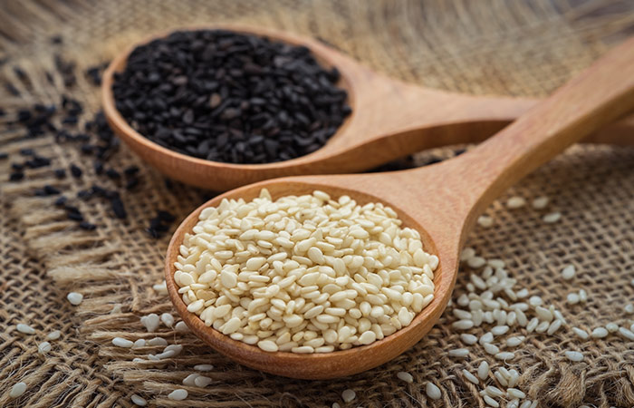 Sesame seeds help to get an early period