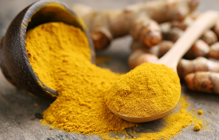 Turmeric helps to get an early period