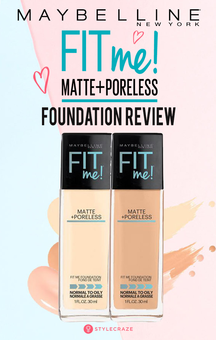 Maybelline Fit Me Foundation Shade Chart