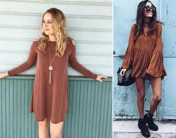 Colors that go with brown dress