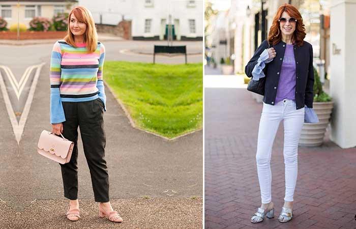 casual outfits for 50 year old woman