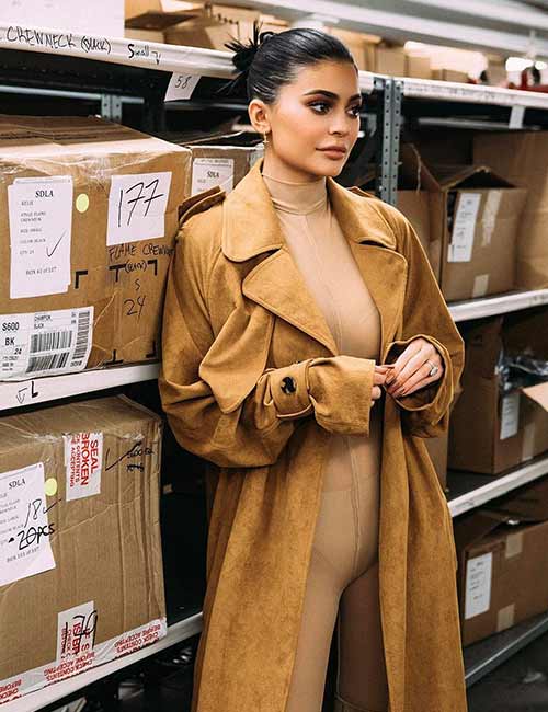 Best Kylie Jenner Yeezus outfit with a Jacket