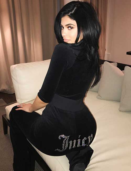 Best Kylie Jenner outfit in Juicy Couture tracksuits