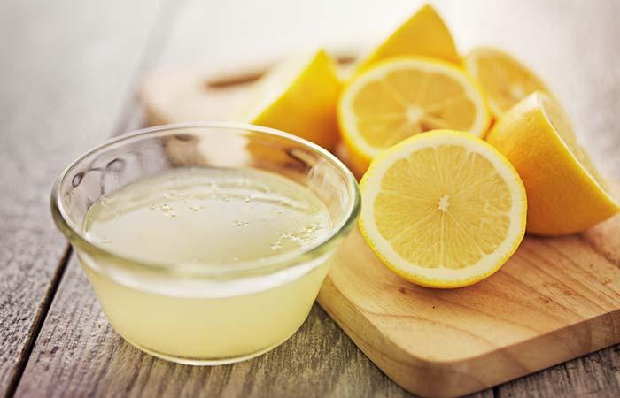 2. With Lemon Juice