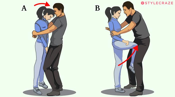 3. If You Are Grabbed From The Front