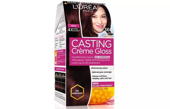 L’Oreal Paris Casting Creme Gloss Hair Color - 360 Black Cherry