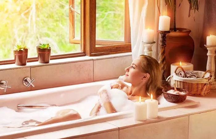 5. Indulge In A Bath