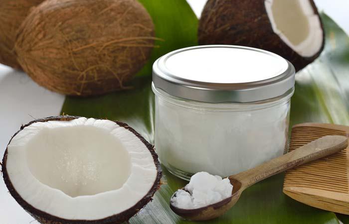 5. With Coconut Oil