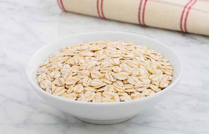 Oatmeal to get rid of butt acne