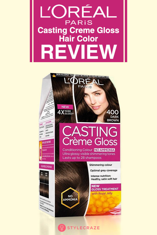 L Oreal Paris Casting Creme Gloss Hair Color Review And Shades