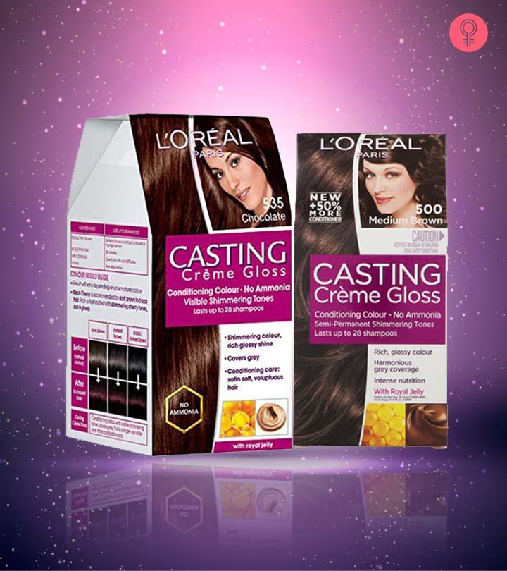 L Oreal Ammonia Free Hair Color Chart