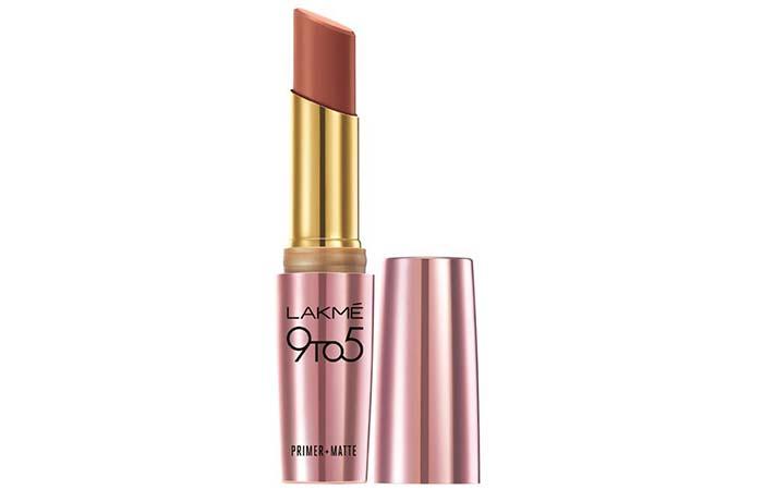 Lakme 9 To 5 Primer And Matte Lip Color Shades - Maple Map