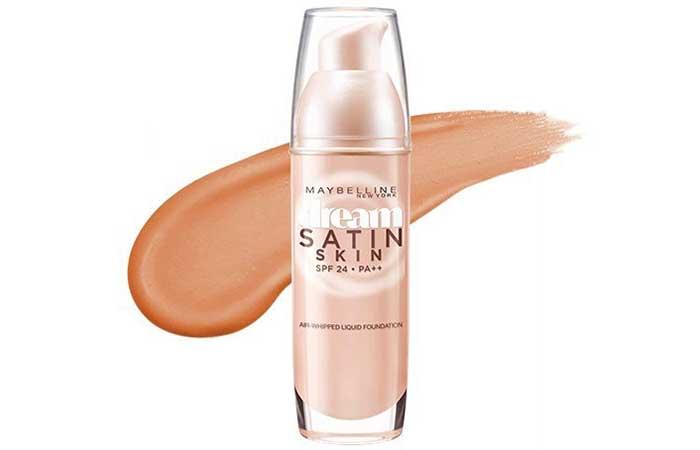 maybelline satin silk foundation shades