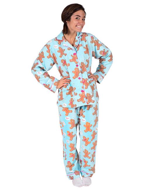 Best Womenâs Pajamas - Gingerbread Pajamas