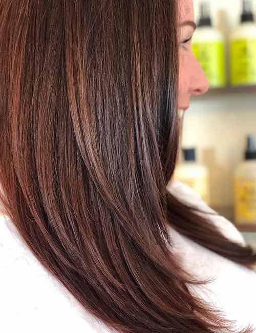 BBlunt Salon Secret High Shine Creme Hair Colour Mahogany Reddish Brown  456 100 g  8 ml