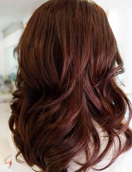 Mahogany Chocolate Hair Color