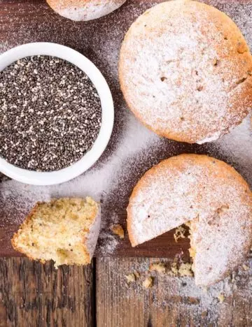 Chia seed muffin for weight loss