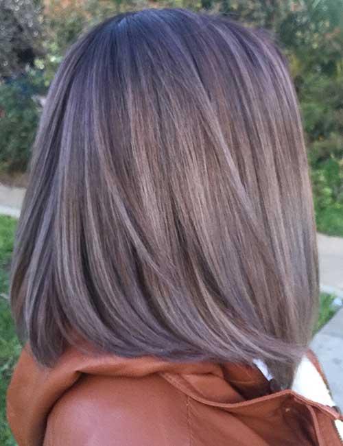 Ash Brown Hair Color