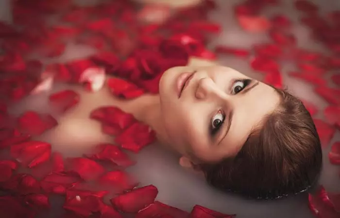 5. Castor Oil, Rose Water, And Milk