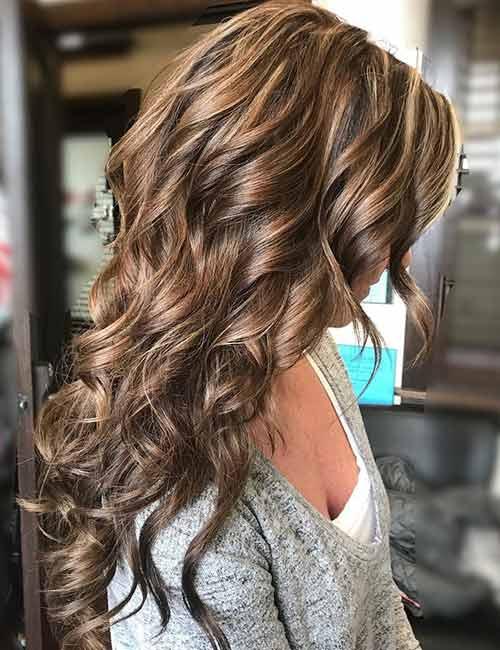 dark chestnut brown hair color