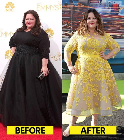 melissa mccarthy weight loss 2018